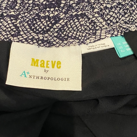 Anthropologie Maeve Annette Snake Print Midi Skirt, 16726 - Picture 12 of 16